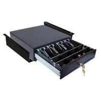 IQCash Kassenlade IQCASH330UNT RJ-11 mit Montagehalterung RJ12/RJ11 33x34,5x10cm, Geldschublade
