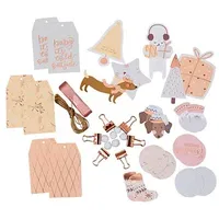 Folia Bastelset Verpacken pastell pastell