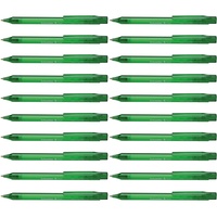 Schneider 130404 Fave Kugelschreiber (Druckmechanik, M) 20er Packung grün