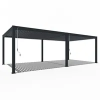 Weide Pergola Metall 4 x 8 manthrazit