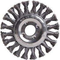 Fortis Rundbürste Stahldraht 125 x 0,5 mm gezopft