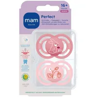 Mam Baby MAM Perfect Silikon 16+ pink 16m+ 2