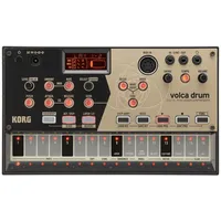 Korg volca drum Synthesizer, Grau, Beige, Schwarz