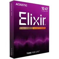 ELIXIR 11152 Akustik 80/20 Nanoweb Light 12-string