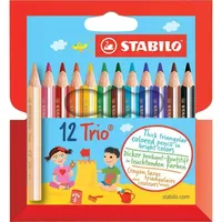 Stabilo Dreikant-Buntstift 12 St. ergonomisch