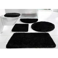 Möve Superwuschel Schwarz 90 x 160 cm
