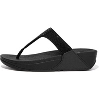 FitFlop Damen Lulu Keilsandale, Schwarz, 41 EU