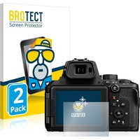 Brotect Entspiegelungs-Schutzfolie Displayschutz Matt (Displayschutz, Coolpix P950), Kameraschutz