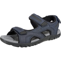 GEOX Herren Uomo Sandal Strada D Sandalen, Navy Dk