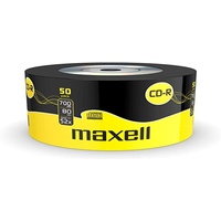 Maxell CD-R 80 XL Rohlinge (52x 50er Shrink), (50