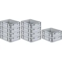 Proregal 10x Eurobox NextGen Grip | HxBxT 12x30x40cm |