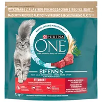 Purina One Cat Sterilcat Futter mit Rindfleisch 1,5kg