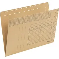 Leitz Einstellmappe A4 Braun 100 St.