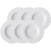 Villeroy & Boch Suppenteller ø 24 cm weiß 6er
