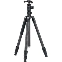 FotoPro Sherpa Plus Carbon Stativ Schwarz (Kunststoff), Stativ, Schwarz