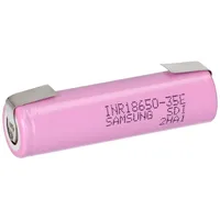 Samsung INR18650-35E 3500mAh 3,7V 18650 Akku mit U Lötfahne