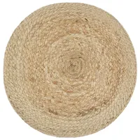 VidaXL Sitzpuff Jute 45 x 30 cm Braun