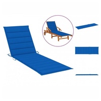 VidaXL Sonnenliegen-Auflage Königsblau 200x70x3 cm Oxford-Gewebe