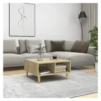 VidaXL Couchtisch Sonoma-Eiche 60x60x30 cm Holzwerkstoff