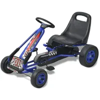 VidaXL Pedal Go-Kart blau (vidaXL)