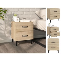 VidaXL Nachttisch Sonoma-Eiche 40x35x47,5 cm