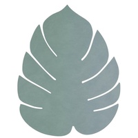 Lind DNA Tischset Monstera L, Nupo pastell-grün