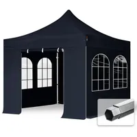 TOOLPORT Faltpavillon 3 x 3 m inkl. 4 Seitenteile