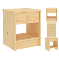 VidaXL Nachtschrank Natur 35 x 30 x 40 cm