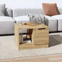 VidaXL Couchtisch Sonoma-Eiche 50x50x36 cm Holzwerkstoff