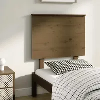 VidaXL Kopfteil Honigbraun 79x6x82,5 cm Massivholz Kiefer