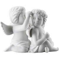 Rosenthal Classic Kleine Figur groß Engelpaar mit Blumen