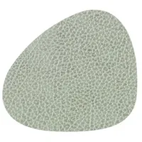 Lind DNA Glasuntersetzer Curve aus Leder Hippo in der