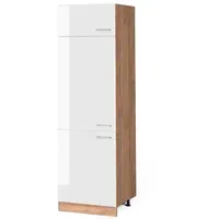 Vicco Kühlumbauschrank R-Line 60 x 57,5 x 207 cm