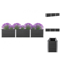 VidaXL Garten-Hochbeet 300x50x54 cm WPC Grau