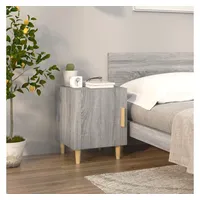 VidaXL Nachttisch Grau Sonoma Holzwerkstoff