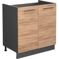 Vicco Spülenunterschrank Fame-Line 80 cm ohne Arbeitsplatte