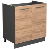 Vicco Spülenschrank Fame-Line 80 x 82 x 51,6 cm