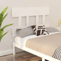 VidaXL Kopfteil Weiß 93,5x3x81 cm Massivholz Kiefer