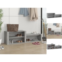 VidaXL Schuhschrank Grau Sonoma 150x35x45 cm Holzwerkstoff