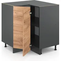 Vicco Eckunterschrank R-Line Anthrazit