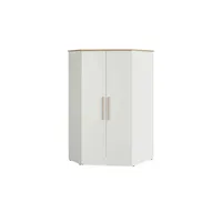 Paidi Eck-Kleiderschrank Oscar 102 x 206 cm Dekor Weiß