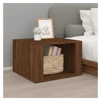 VidaXL Nachttisch Braun Eichen-Optik 57x55x36 cm Holzwerkstoff