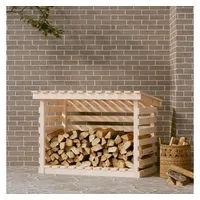 VidaXL Kaminholzregal 108x73x79 cm Massivholz Kiefer