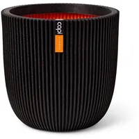 Capi Europe Capi Übertopf Kugel Groove NL elegant Schwarz