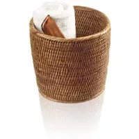Decor Walther Runder Korb zylindrisch aus Rattan 30 x
