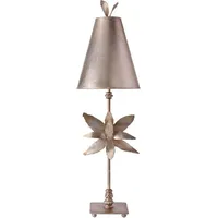 Elstead Lighting Azalea Tischleuchte Blattsilber
