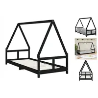 VidaXL Kinderbett vidaXL 80 x 200 cm Kiefer massiv