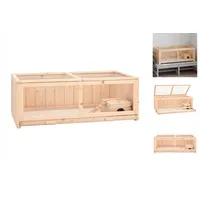 VidaXL Kleintierkäfig 104 x 52 x 38 cm braun