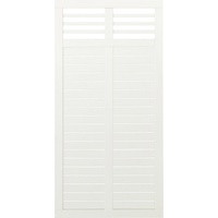 Plus Zaun Decora 90 x 180 cm weiß