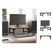 VidaXL Monitorständer Sonoma-Eiche 37x23x14 cm Holzwerkstoff